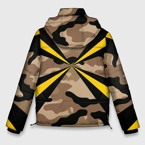 Мужская зимняя куртка Войска связи / 3D-Черный – фото 2