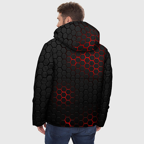 Мужская зимняя куртка PORSCHE / 3D-Светло-серый – фото 4