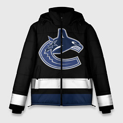 Куртка зимняя мужская Vancouver Canucks, цвет: 3D-черный