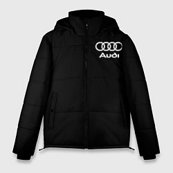 Куртка зимняя мужская Audi, цвет: 3D-красный