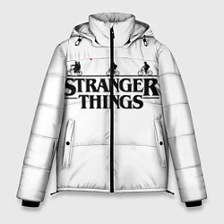 Куртка зимняя мужская STRANGER THINGS, цвет: 3D-красный