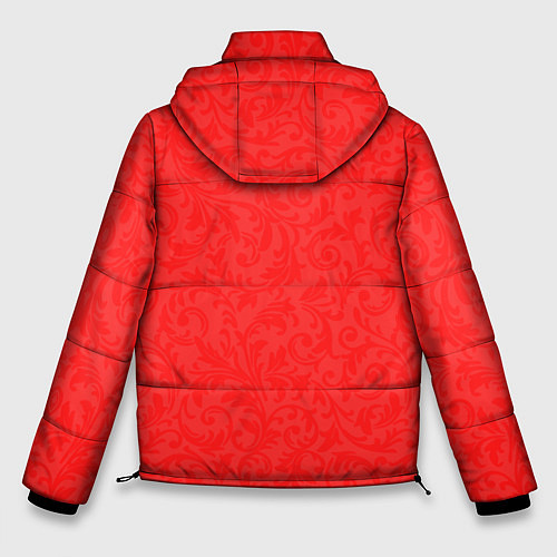 Мужская зимняя куртка Герб / 3D-Черный – фото 2