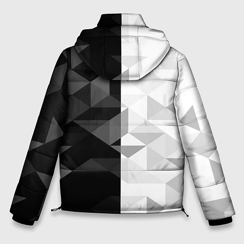 Мужская зимняя куртка NISSAN / 3D-Светло-серый – фото 2