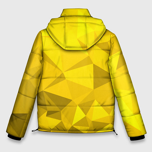 Мужская зимняя куртка YELLOW ABSTRACT / 3D-Черный – фото 2