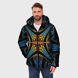Куртка зимняя мужская FRACTAL 2020, цвет: 3D-черный — фото 2