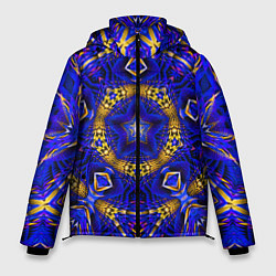 Куртка зимняя мужская GEOMETRY PSY, цвет: 3D-черный