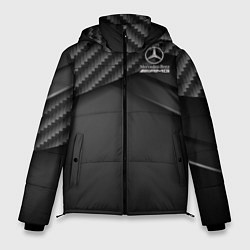 Куртка зимняя мужская Mercedes-AMG, цвет: 3D-светло-серый