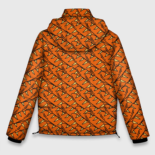 Мужская зимняя куртка Хлебушек / 3D-Черный – фото 2