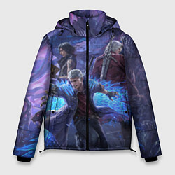 Куртка зимняя мужская DEVIL MAY CRY, цвет: 3D-черный