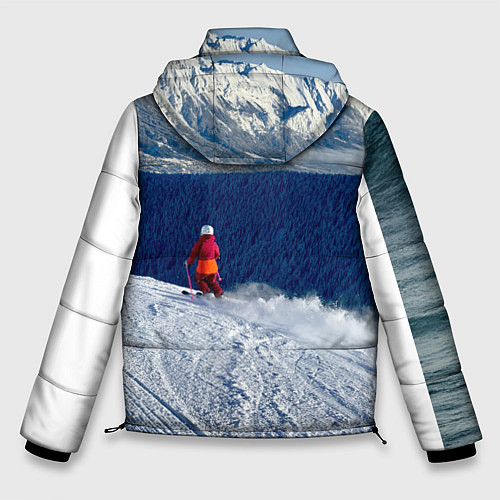 Мужская зимняя куртка Млечный путь / 3D-Черный – фото 2