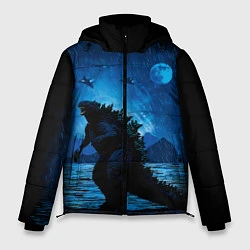 Куртка зимняя мужская GODZILLA, цвет: 3D-черный