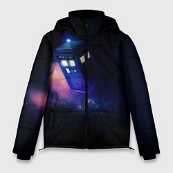 Куртка зимняя мужская TARDIS, цвет: 3D-черный