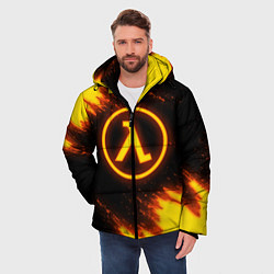 Куртка зимняя мужская HALF-LIFE, цвет: 3D-черный — фото 2
