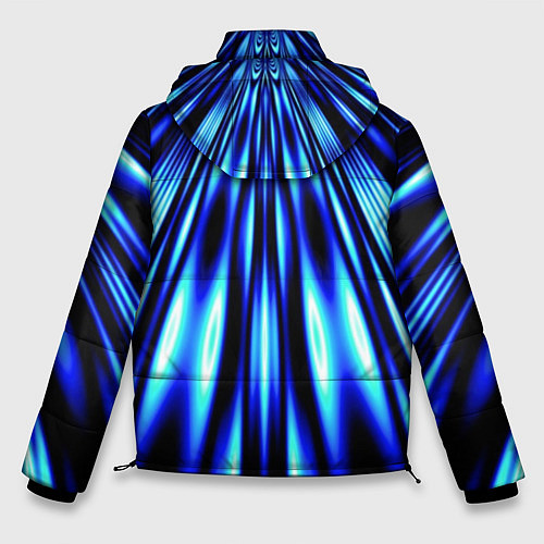 Мужская зимняя куртка Световые Лучи / 3D-Черный – фото 2
