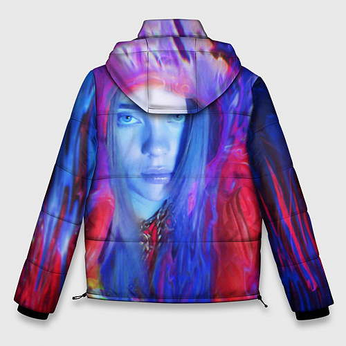 Мужская зимняя куртка Billie Paint Colors / 3D-Черный – фото 2