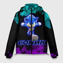 Куртка зимняя мужская СОНИК, цвет: 3D-черный