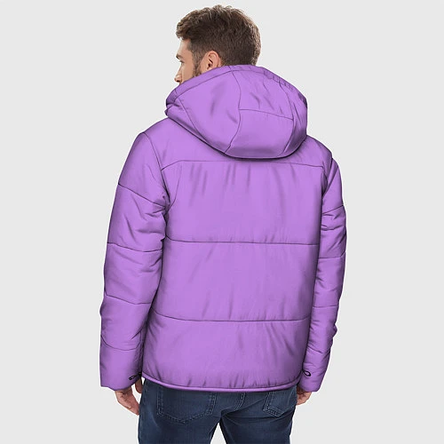 Мужская зимняя куртка SAILOR MOON / 3D-Светло-серый – фото 4