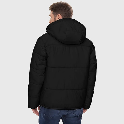 Мужская зимняя куртка STOP COVID-19 / 3D-Светло-серый – фото 4