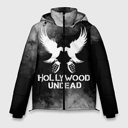 Куртка зимняя мужская Hollywood Undead, цвет: 3D-красный