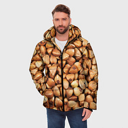 Куртка зимняя мужская Гречка, цвет: 3D-черный — фото 2