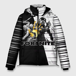 Куртка зимняя мужская Fortnite, цвет: 3D-светло-серый