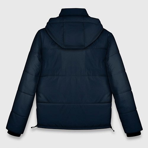 Мужская зимняя куртка Очень Странные Дела / 3D-Черный – фото 2