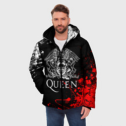 Куртка зимняя мужская QUEEN, цвет: 3D-красный — фото 2