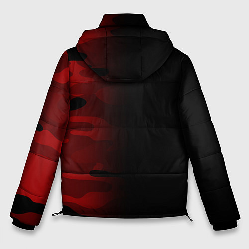 Мужская зимняя куртка RED BLACK MILITARY CAMO / 3D-Черный – фото 2