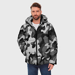 Куртка зимняя мужская ГОРОДСКОЙ КАМУФЛЯЖ, цвет: 3D-светло-серый — фото 2
