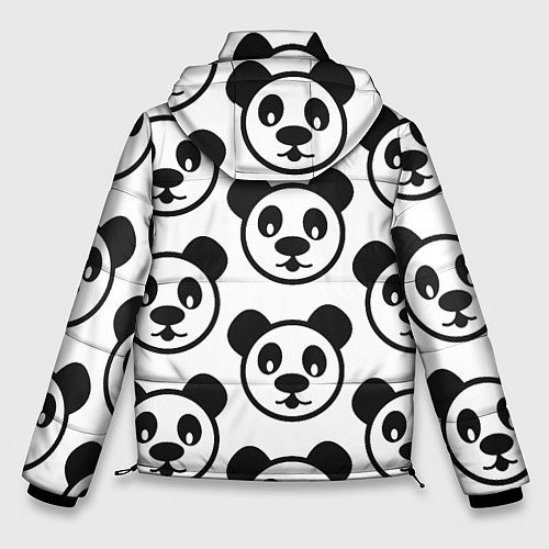 Мужская зимняя куртка Panda / 3D-Черный – фото 2
