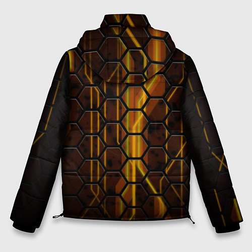 Мужская зимняя куртка Lamborghini / 3D-Черный – фото 2