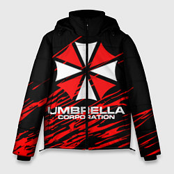 Куртка зимняя мужская Umbrella Corporation, цвет: 3D-черный