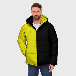Куртка зимняя мужская BLACK YELLOW, цвет: 3D-красный — фото 2
