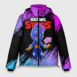 Куртка зимняя мужская BRAWL STARS TARA, цвет: 3D-черный