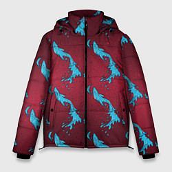 Куртка зимняя мужская ДУХ ВОДЫ, цвет: 3D-черный