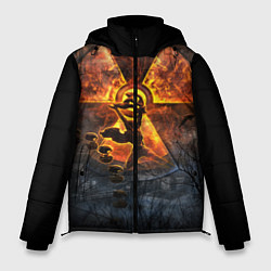 Куртка зимняя мужская VULKAN, цвет: 3D-черный