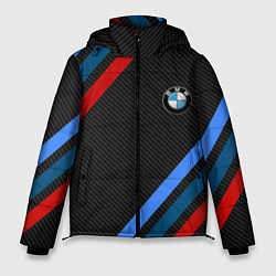 Куртка зимняя мужская BMW CARBON, цвет: 3D-красный