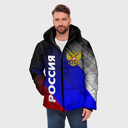 Куртка зимняя мужская РОССИЯ, цвет: 3D-черный — фото 2