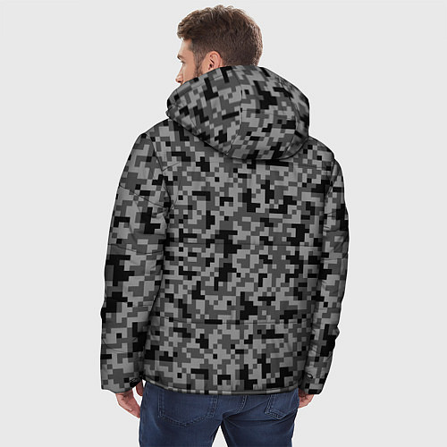 Мужская зимняя куртка КАМУФЛЯЖ GRAY / 3D-Светло-серый – фото 4