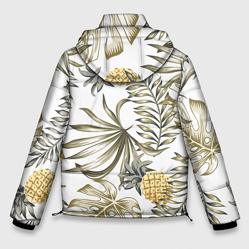 Мужская зимняя куртка Тропики хаки / 3D-Черный – фото 2