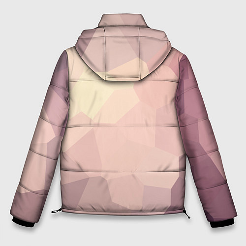 Мужская зимняя куртка Пикси кристаллы / 3D-Черный – фото 2