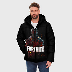 Куртка зимняя мужская Fortnite Black Knight, цвет: 3D-черный — фото 2