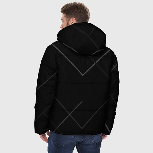 Мужская зимняя куртка VOLKSWAGEN / 3D-Светло-серый – фото 4
