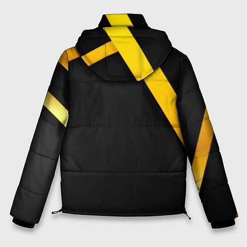 Мужская зимняя куртка CHEVROLET / 3D-Черный – фото 2