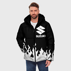 Куртка зимняя мужская SUZUKI 10, цвет: 3D-черный — фото 2