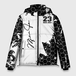 Куртка зимняя мужская Michael Jordan 23, цвет: 3D-черный
