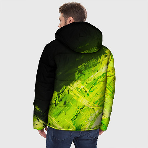 Мужская зимняя куртка MONSTER ENERGY / 3D-Светло-серый – фото 4