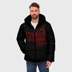 Куртка зимняя мужская Children of Bodom 34, цвет: 3D-красный — фото 2