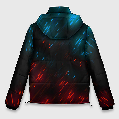 Мужская зимняя куртка CYBERPUNK 2077 SAMURAI / 3D-Черный – фото 2