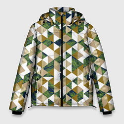 Мужская зимняя куртка Хипстерские треугольники